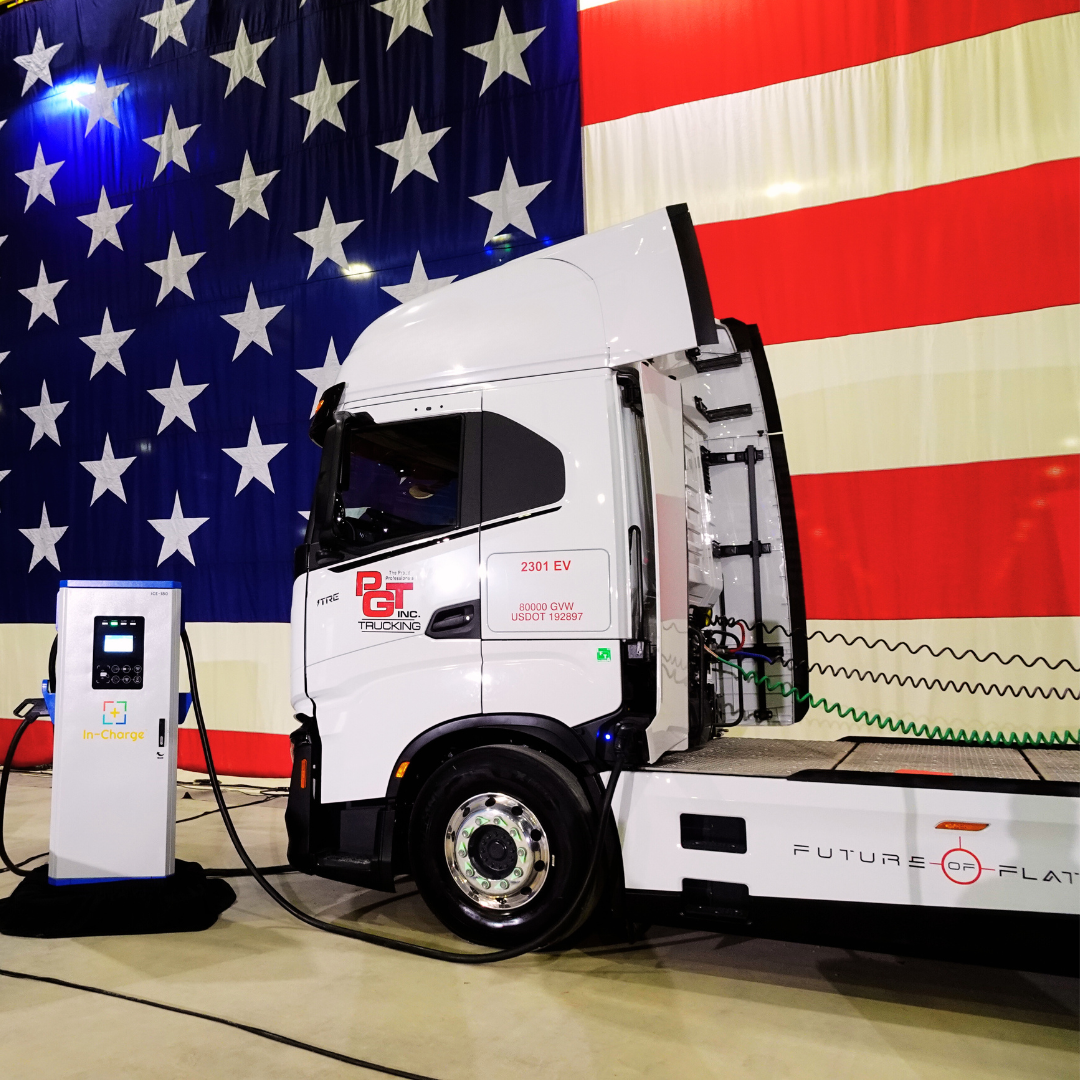 PGT Trucking Introduces First Class 8 ZeroEmissions Truck into Its